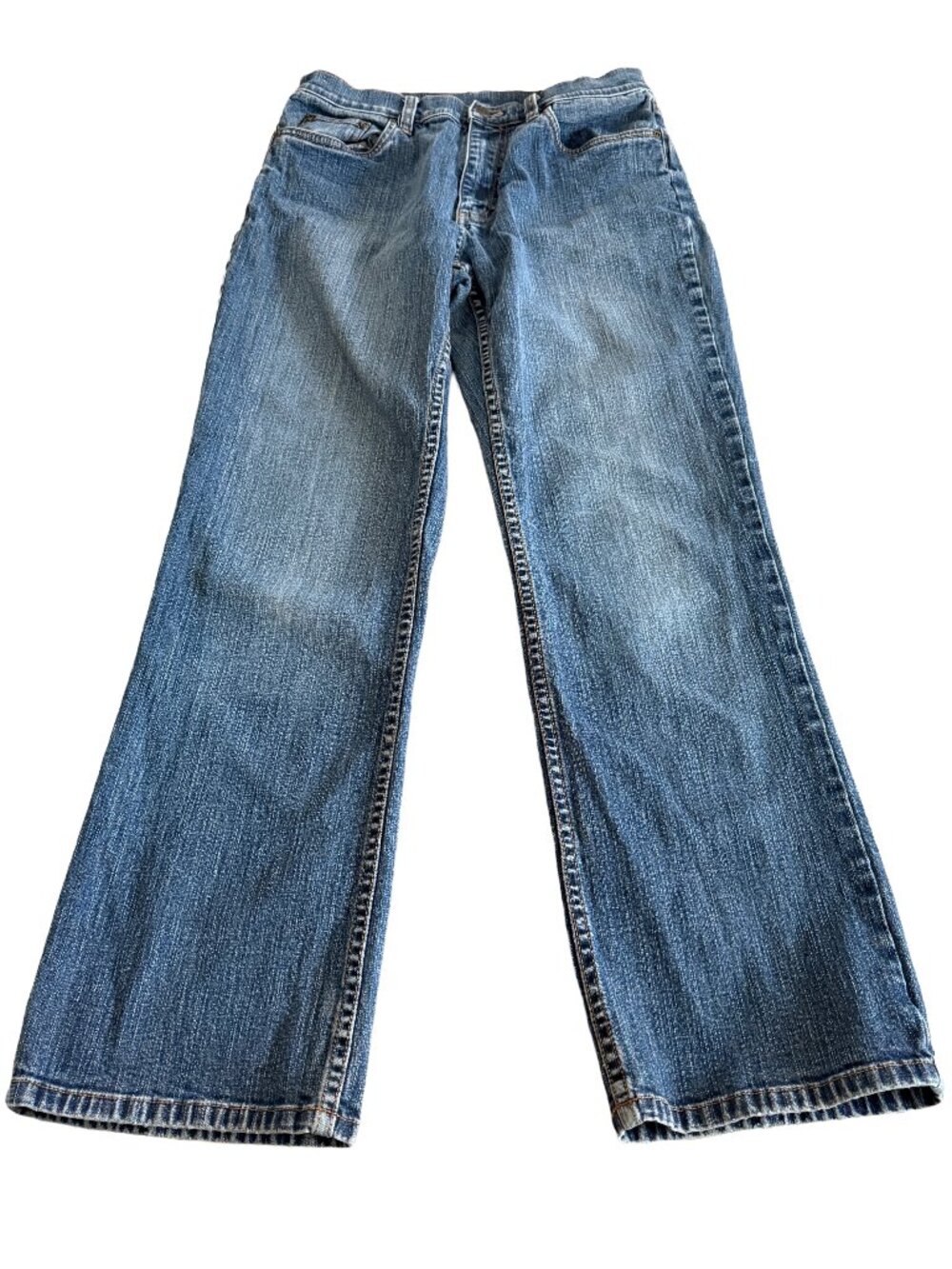 L.L. Bean Women's 10-Reg Medium Wash Blue Jeans